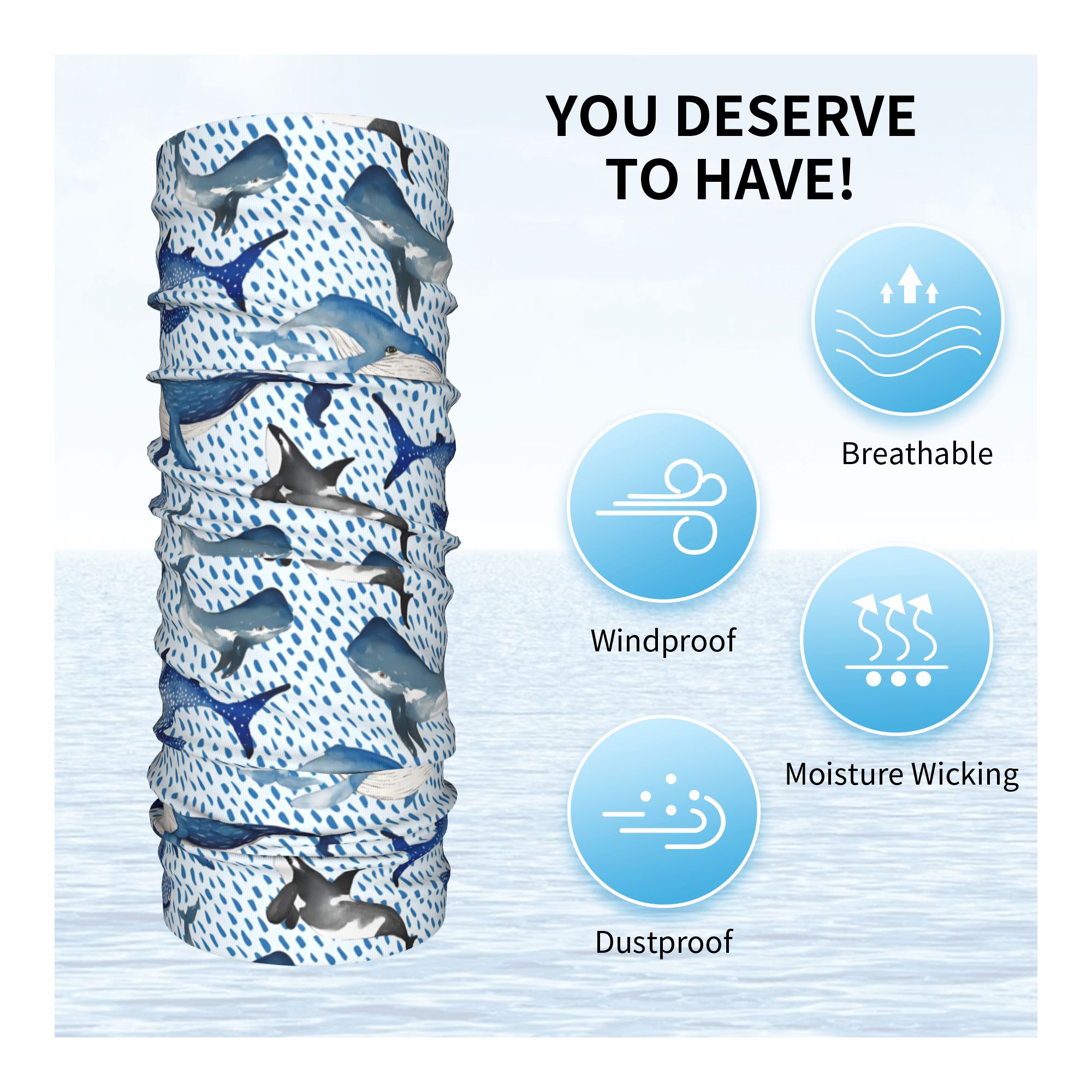 Зимняя повязка на голову с син – обзор и цена Neck Warmer Tube
