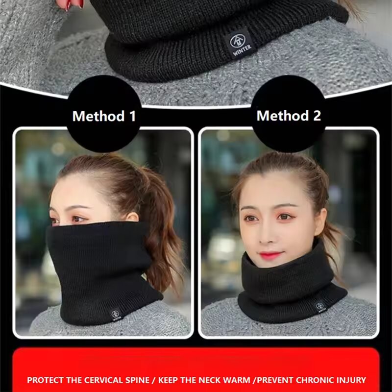 Зимний теплый вязаный шарф-сну – обзор и цена Muffler Men Wool