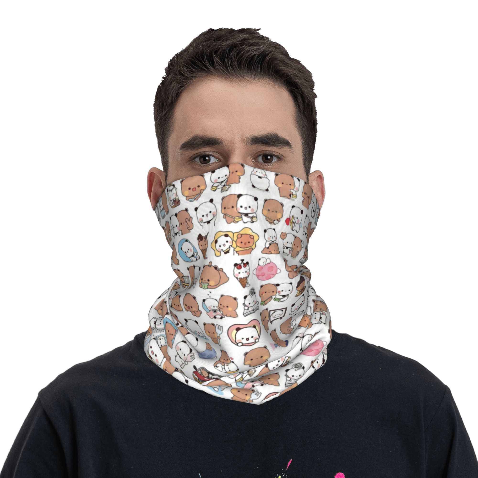 Пользовательский медведь с рис – обзор и цена Neck Warmer Tube