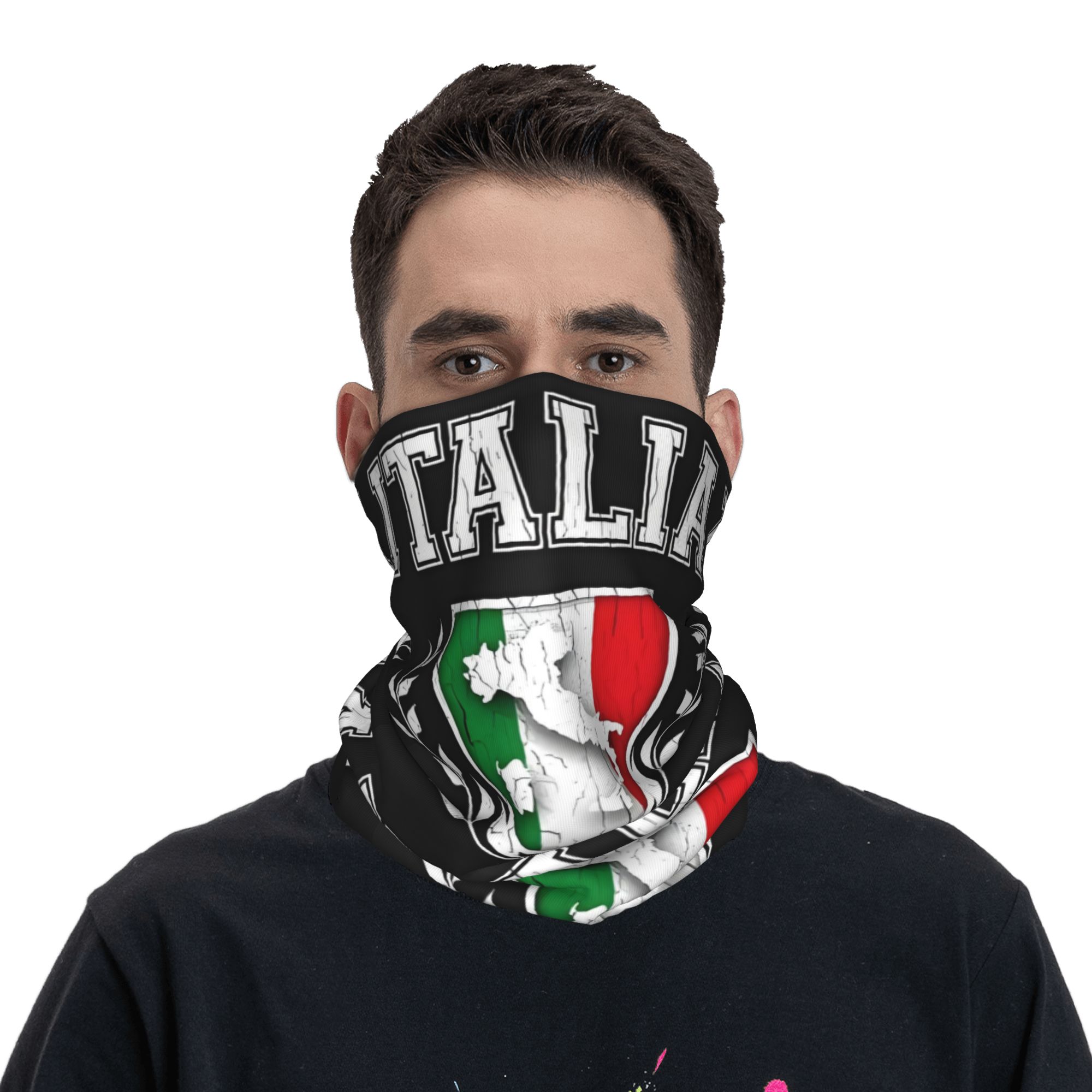 Бандана с флагом Италии на зак – обзор и цена Neck Warmer Tube