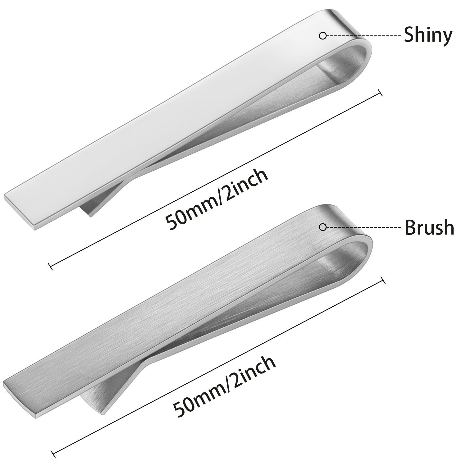 Мужские Блестящие зажимы HAWSO – обзор и цена Tie Bar Set Gift