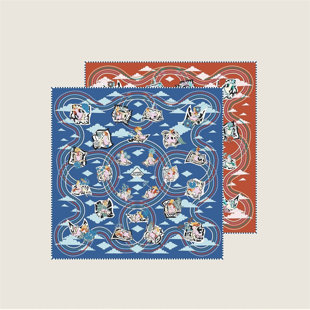 Новинка 2023 года, роскошный с – обзор и цена Scarf Silk Square