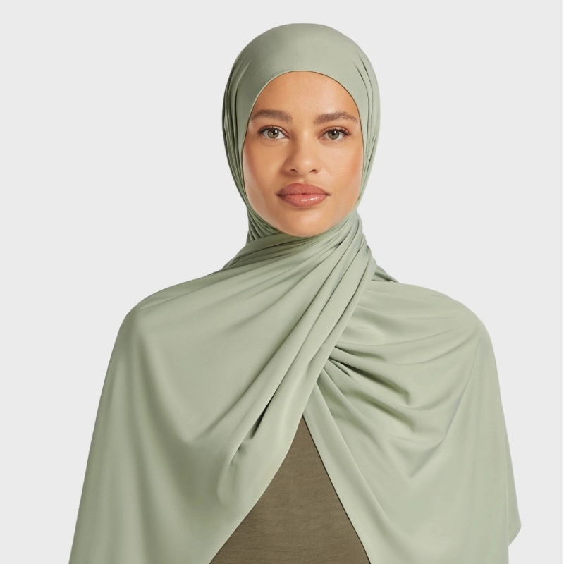 Премиум-хиджаб D9 из жидкого д – обзор и цена Head Wrap Turban