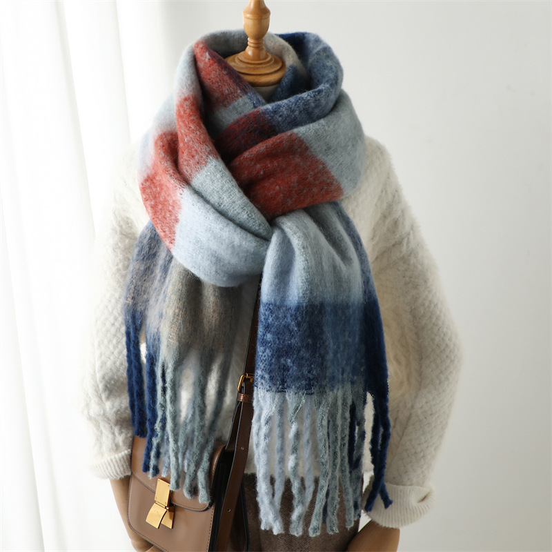 Новый осенне-зимний шарф в кле – обзор и цена Muffler Men Wool